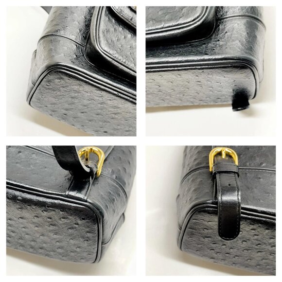 VERSACE BackPack Bag Black Leather mon-319-091525 - Picture 9 of 16